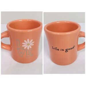 Life Is Good Love Daisy Mug 12oz